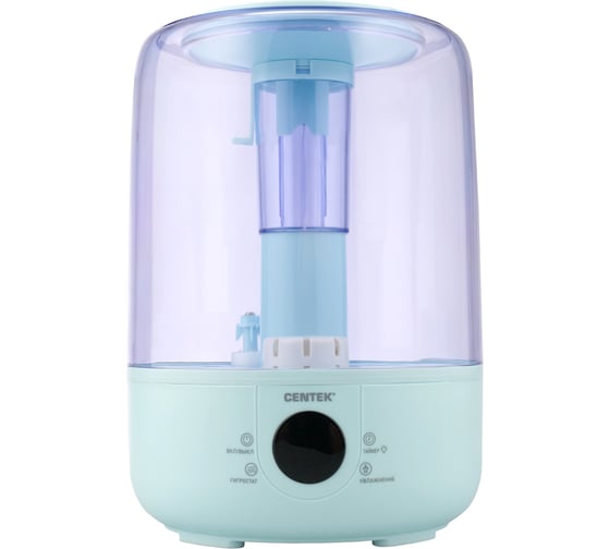 Изображение товара Ультразвуковой увлажнитель воздуха Centek СТ-5110 210мл/ч 3,8л/45дБ/LCD-сенсор/Верхний залив/Подсветка CT-5110