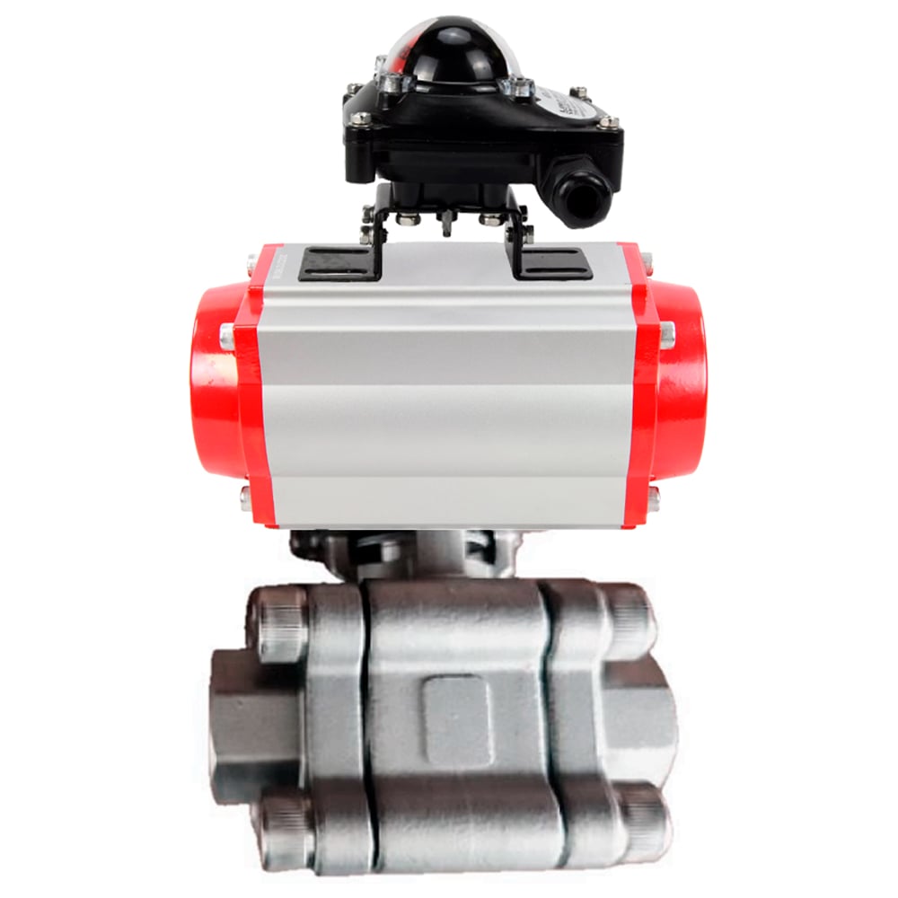 Изображение товара Кран шаровой DN80 под приварку, PN63, PTFE, без резьбы, прямой, 204 °C