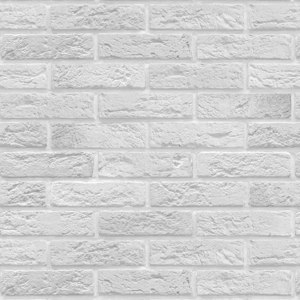 Изображение товара Кухонный фартук АБС STELLA Кирпич белая пудра 600*3000*1,5мм ЦБ-00015030