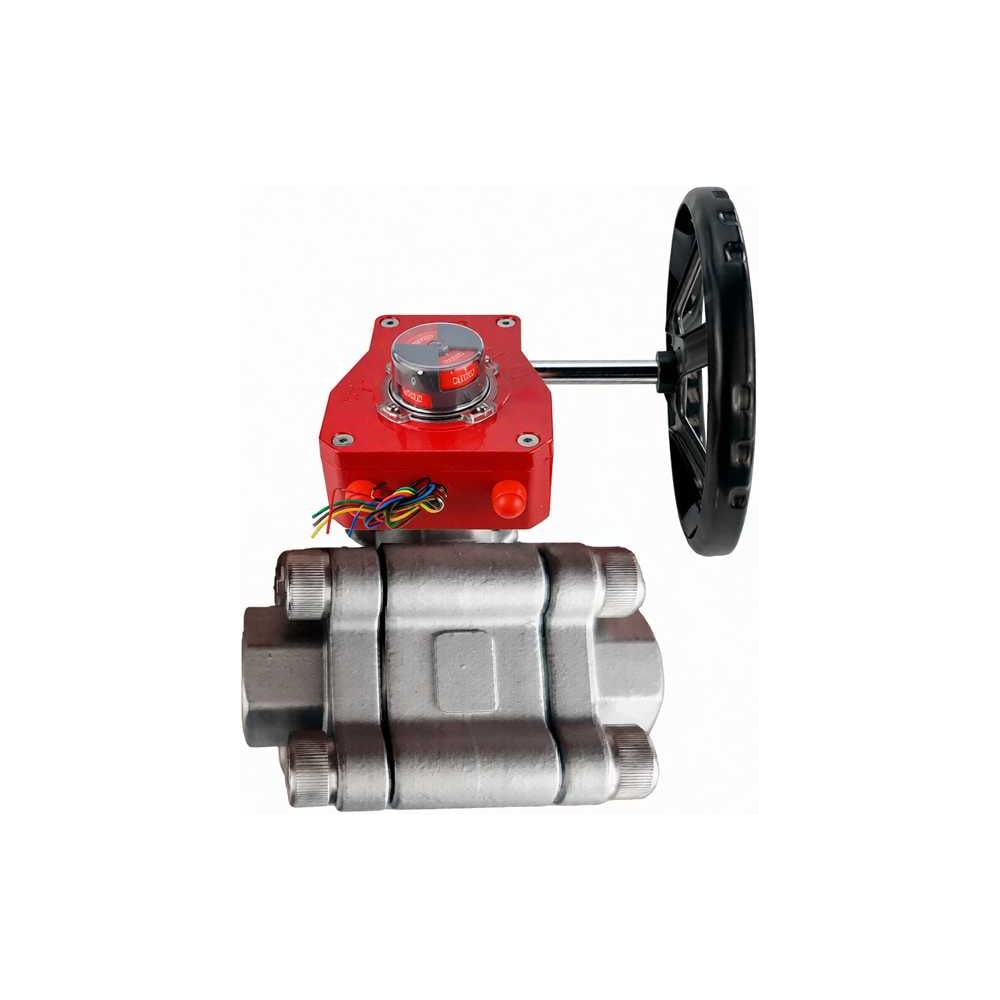 Изображение товара Кран шаровой DN80 нержавеющая сталь 316-PTFE под приварку