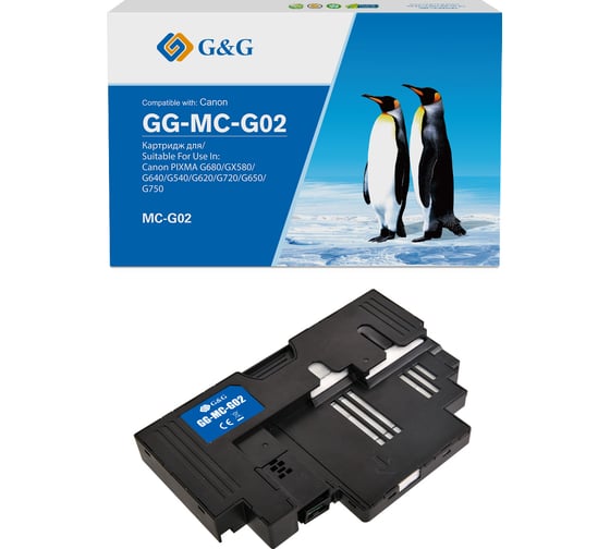 Изображение товара Бункер G&G GG-MCG02 (MC-G02) для Canon PIXMA G680/GX580/G640/G540/G620/G720/G650/G750 2111924