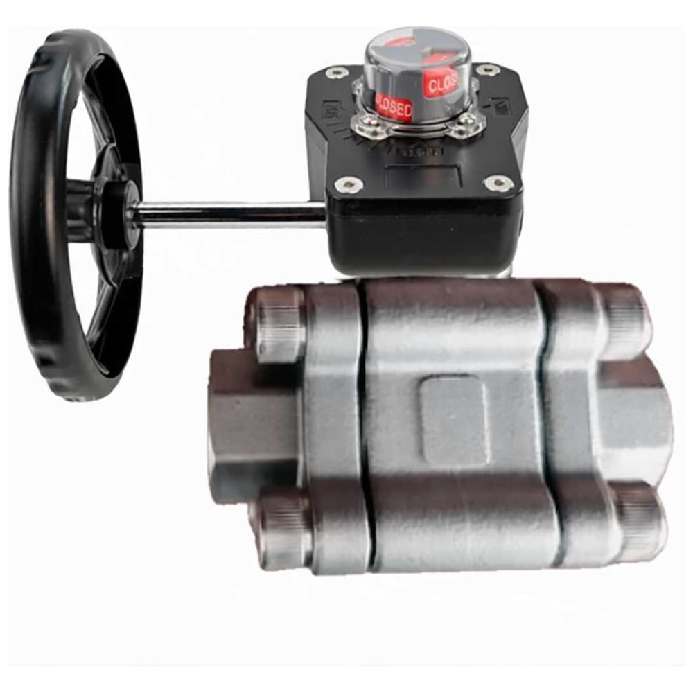 Изображение товара Кран шаровой DN80 сварной с индикатором положения, PN63, 204°C