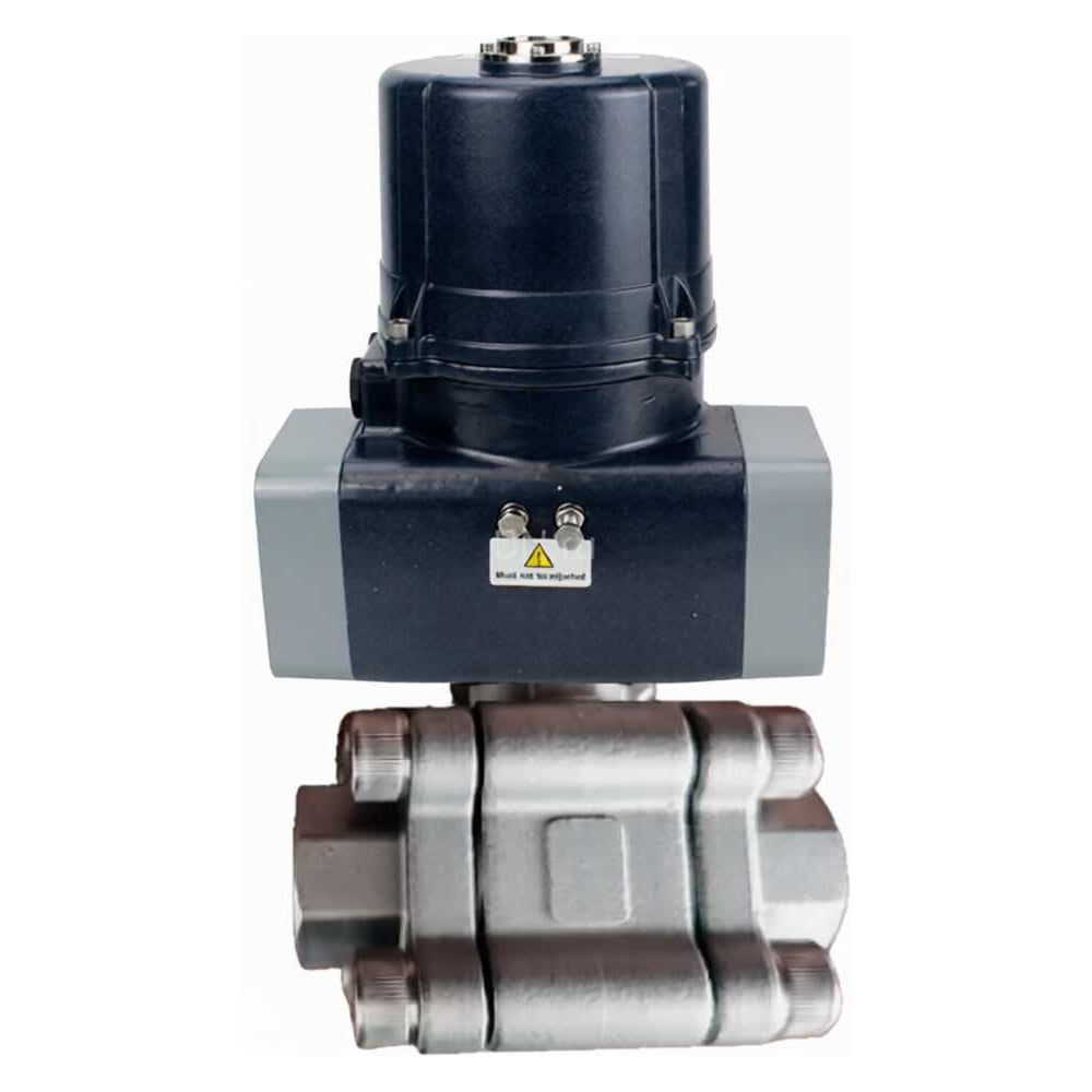 Изображение товара Кран шаровой DN80 PN63 под приварку с электроприводом ЭПВП 014 220В с пружинным возвратом