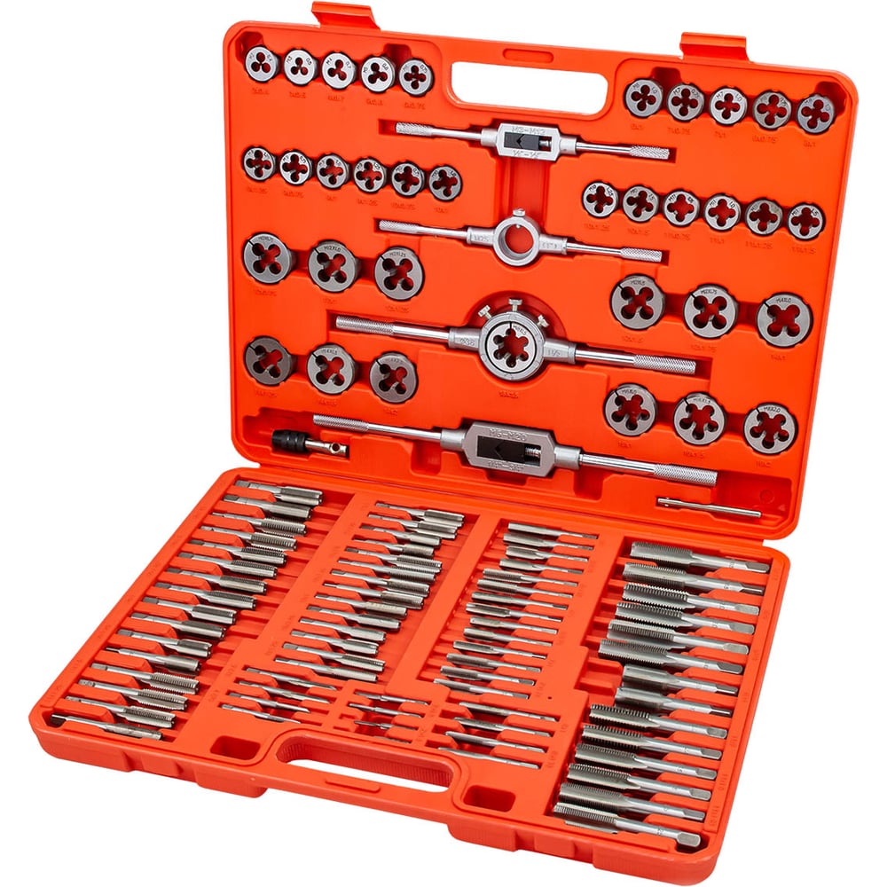 Изображение товара Набор метчиков и плашек JBC B110-1 New(59589) для резьбы М2-М18