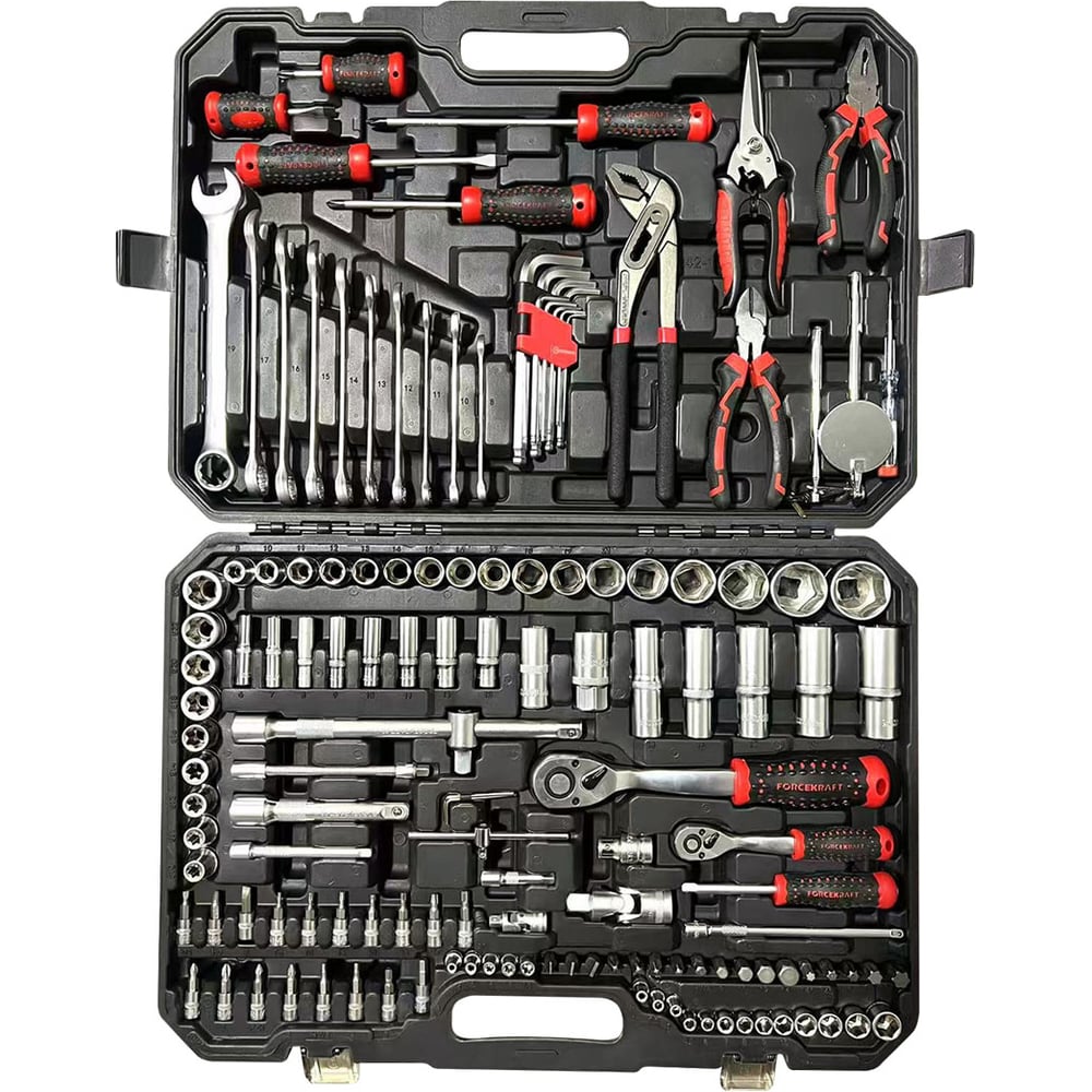 Изображение товара Набор инструментов Forcekraft 142 предмета FK LIGHT-41422-5(64119)