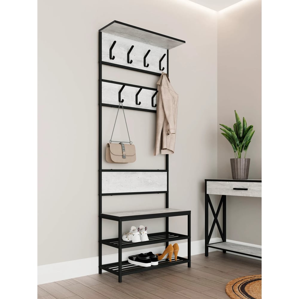 Изображение товара Вешалка напольная MAKE MEBEL Лофт ПВ 750х320х2000 Изображение товара Вешалка напольная MAKE MEBEL Лофт ПВ 750х320х2000