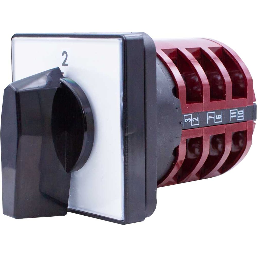 Изображение товара Выключатель кулачковый 4G40 3P, 660 В, 40 А, бордовый