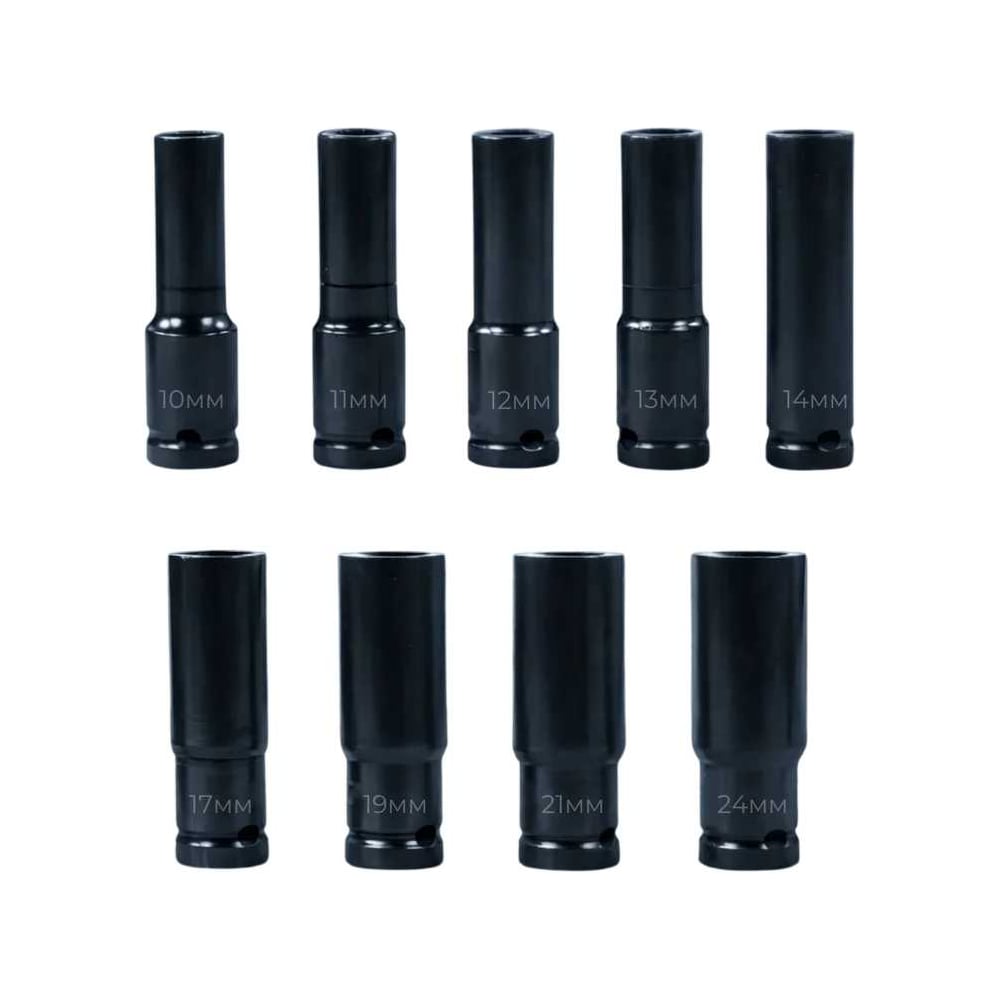 Изображение товара Набор ударных головок для гайковерта, 11 предметов BestRoom Набор торцевых головок в кейсе 11шт