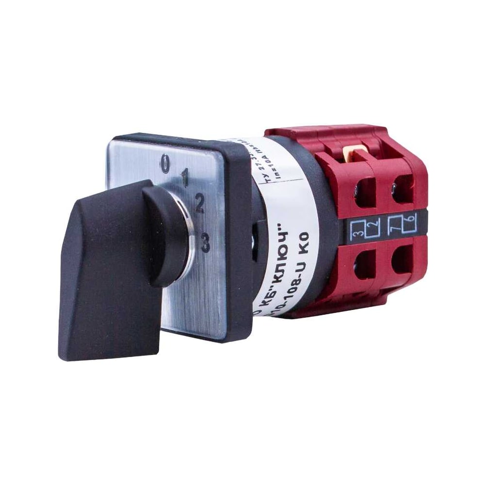 Изображение товара Выключатель кулачковый КБ Ключ 4G 10-108-U