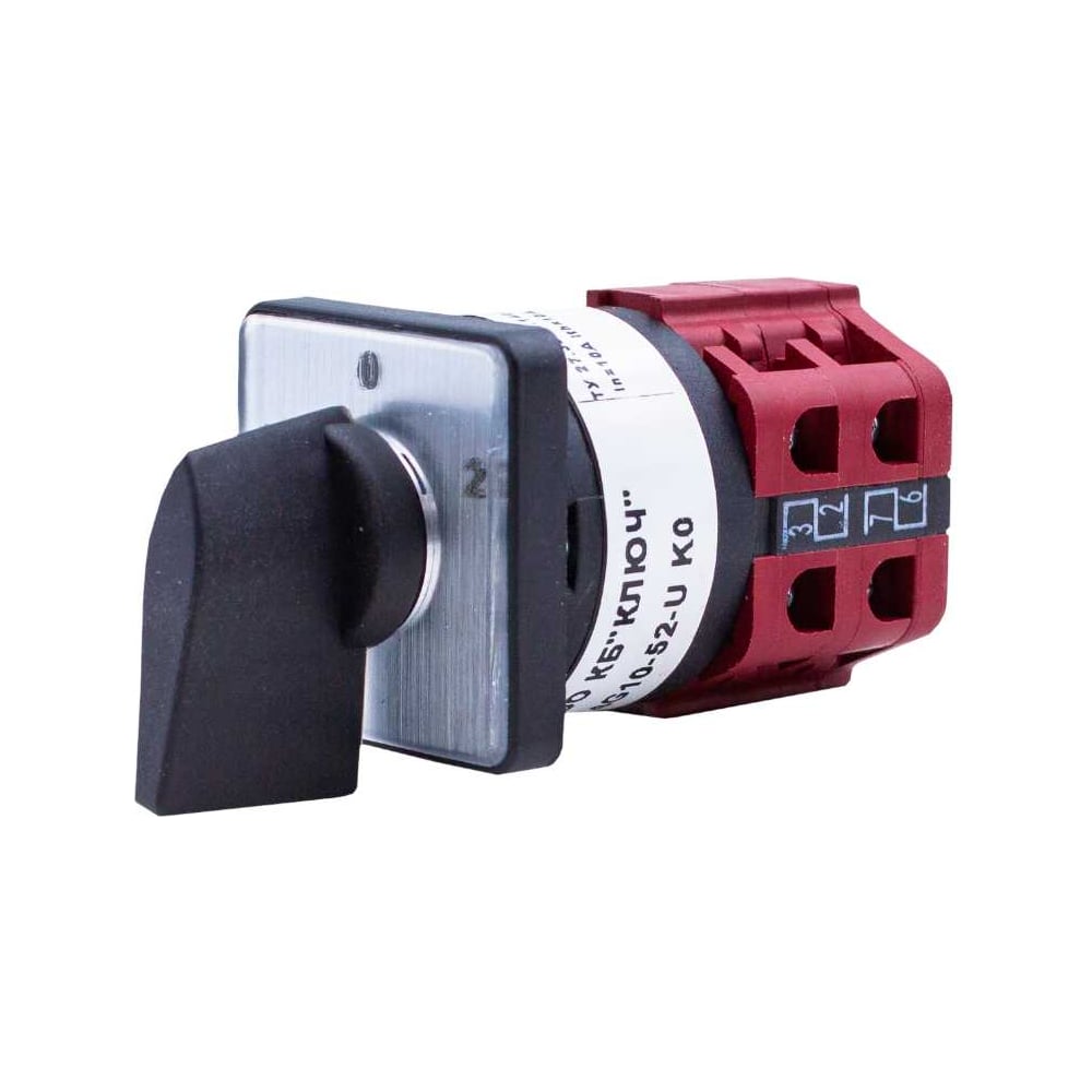 Изображение товара Выключатель кулачковый открытого исполнения КБ Ключ 4G 10- 52-U K0 4G000007K0