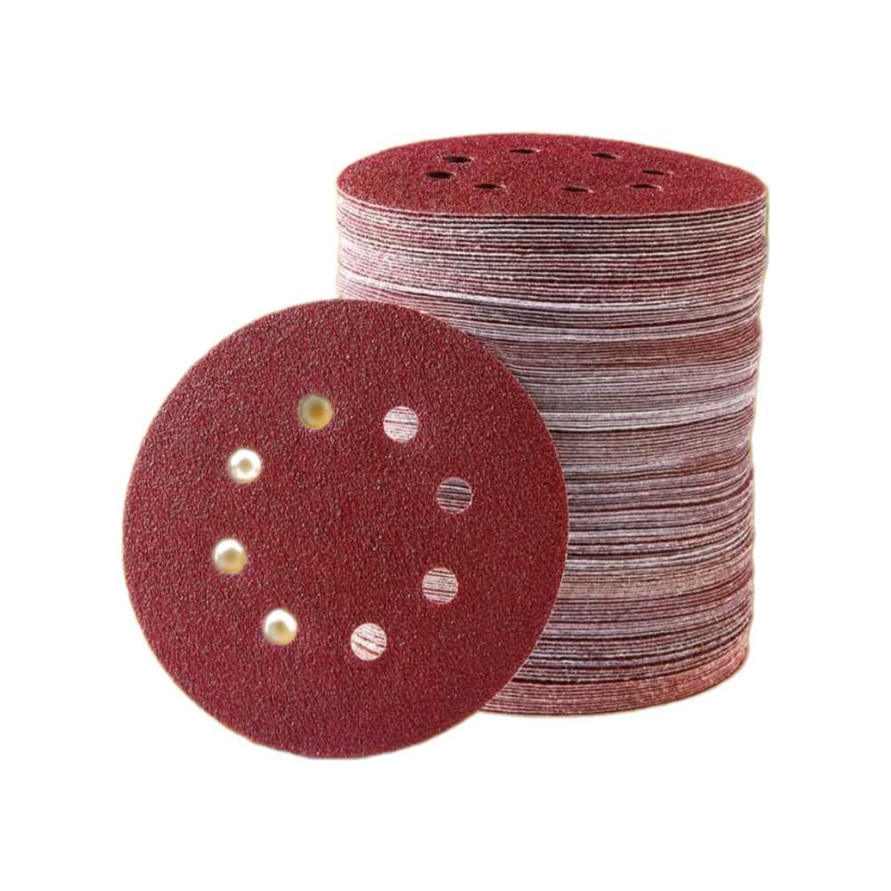 Изображение товара Набор кругов шлифовальных на липучке BestRoom 125мм 100шт