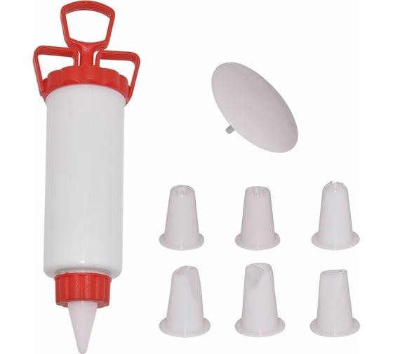 Изображение товара Декоратор для крема МУЛЬТИДОМ с 8 насадками 3 цвета H80-3