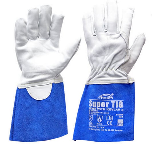 Изображение товара Краги сварщика SUPER TIG размер 9 MOST 7754031609