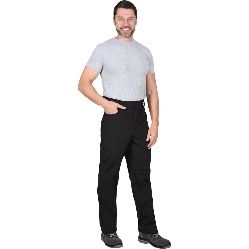 Изображение товара Брюки СИРИУС Азов софтшелл черные р. 88-92/182-188 116310