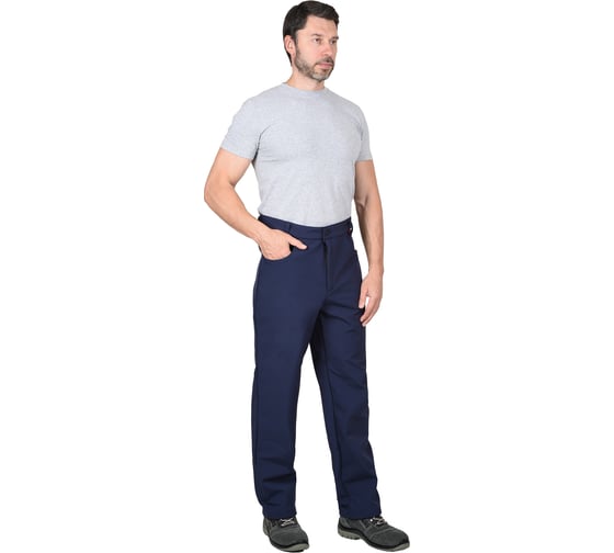 Изображение товара Брюки СИРИУС Азов софтшелл синие р. 88-92/182-188 116277