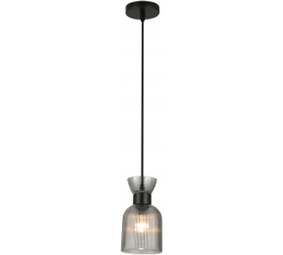 Изображение товара Подвес Светиль 09372/1HQ BK черный 1х40W E14 d110 h800, 24 988384222