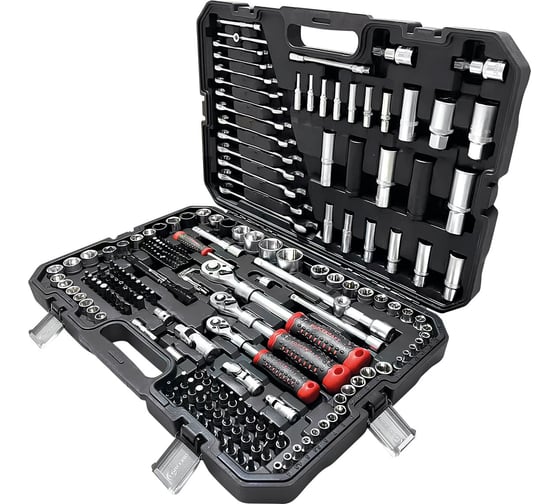 Изображение товара Набор инструментов Forcekraft 216 предметов FK LIGHT-38841L DS(64128)