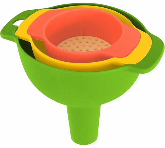 Изображение товара Набор воронок МУЛЬТИДОМ 3 шт NEW VL80-186