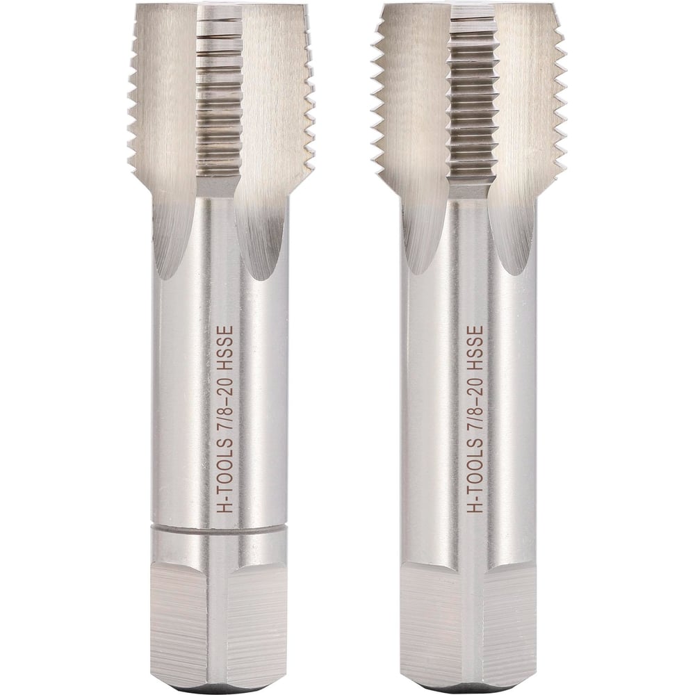 Изображение товара Метчик H-Tools UNEF 7/8 -20, комплект из 2х шт., DIN2181, HSSE, L-100мм, a=14.5 148780EHT