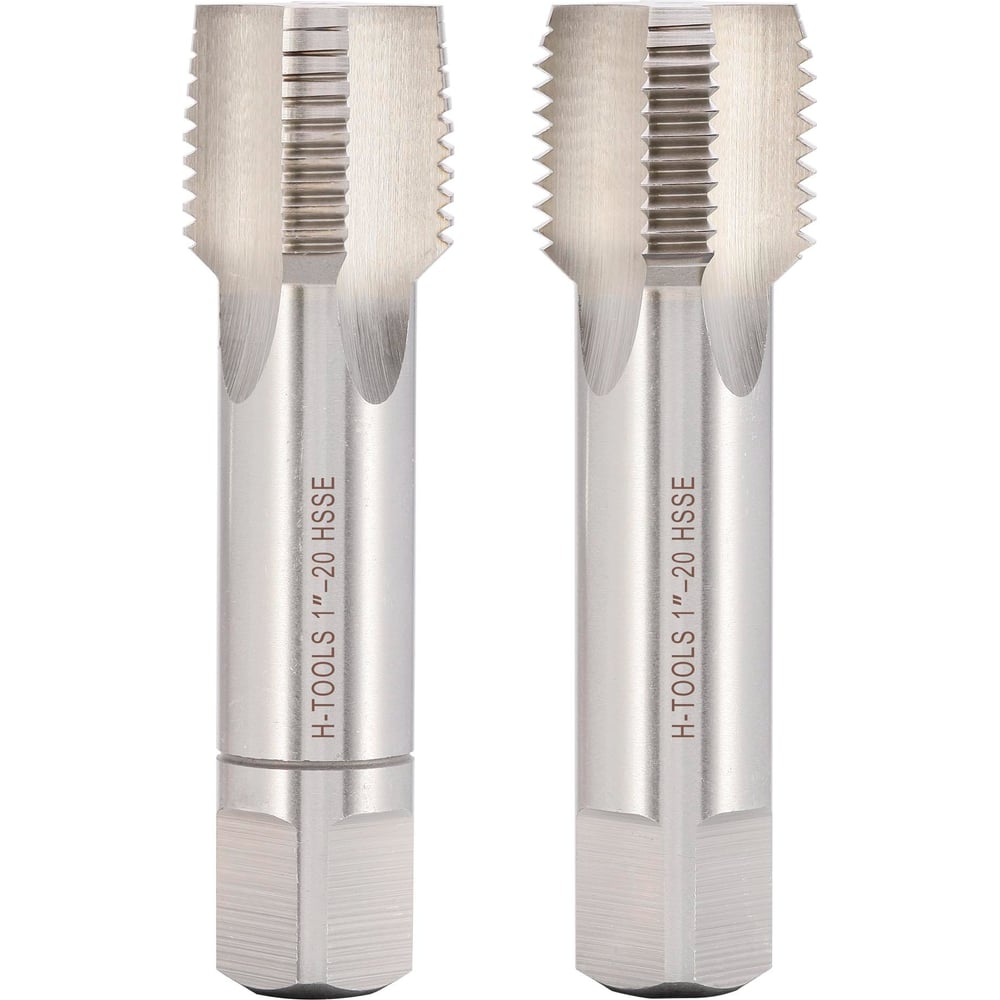 Изображение товара Метчик H-Tools UNEF 1.0 -20, комплект из 2х шт., DIN2181, HSSE, L-110мм, a=14.5 148100EHT