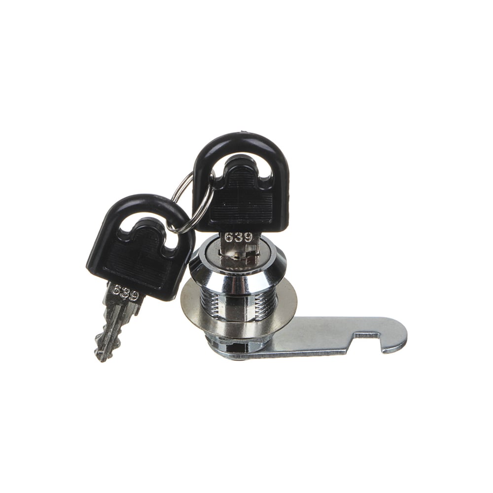 Замок для щитков ЕРМАК 20 мм, металл 639-065