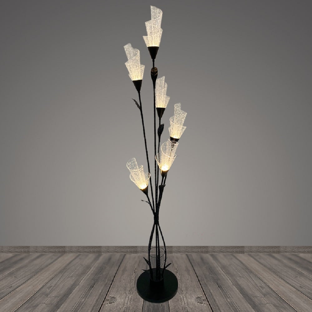 Изображение товара Торшер BTH 10016/6 BK Модерн с шестью LED 3W Изображение товара Торшер BTH 10016/6 BK Модерн с шестью LED 3W