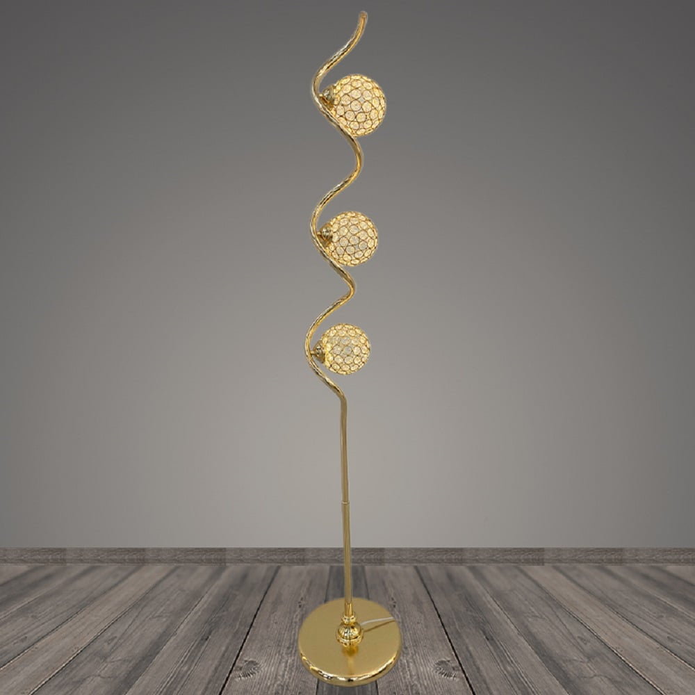 Изображение товара Торшер Светиль 10124 GD золото 3х5W LED h1530, BTH 988399971