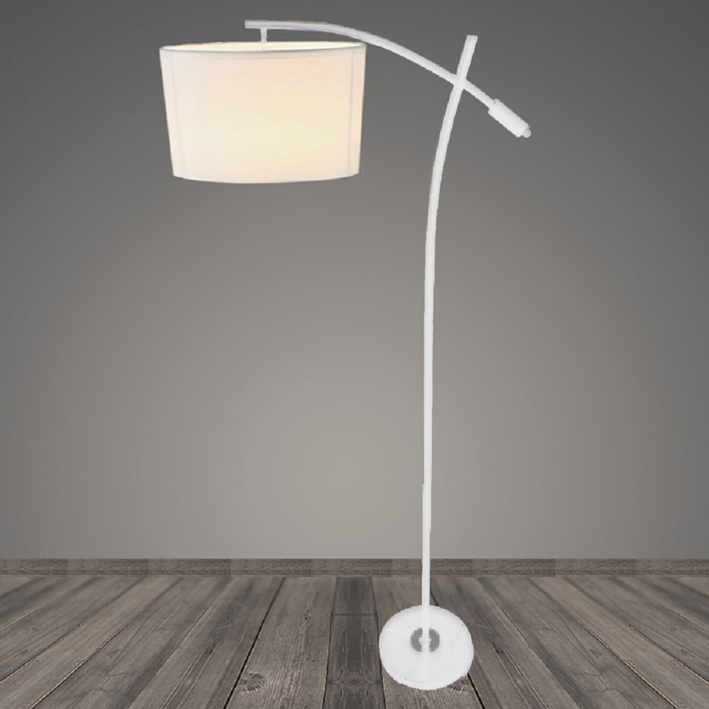 Изображение товара Торшер Светиль T2183 WT белый/белый абажур 1x40W E27 h1600, BTH 988399050