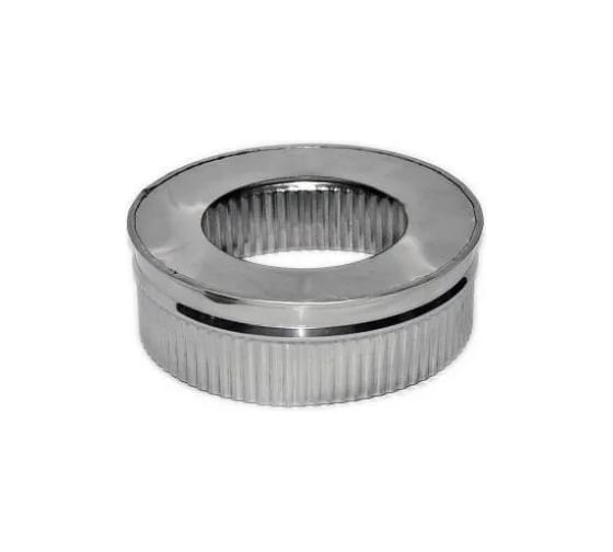 Изображение товара Заглушка с отверстием для дымохода ООО Вентмаркет D200/280 оцинкованная сталь 0.5 мм ZSO200/280