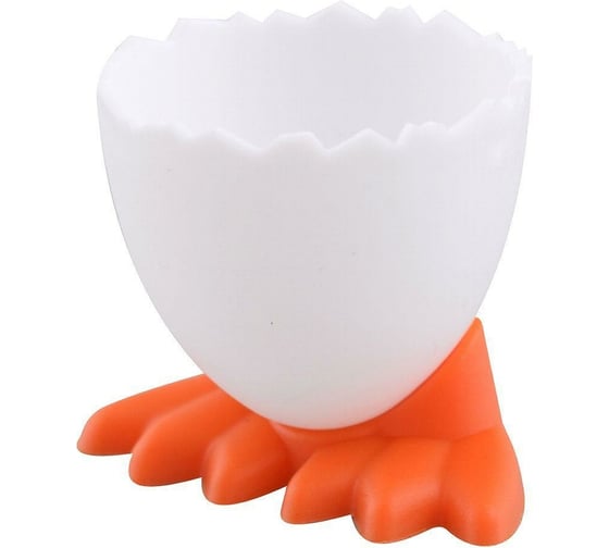 Изображение товара Подставка для яйца МУЛЬТИДОМ с ножками диаметр 4,5 см H 4,6 см 2 цвета DH80-180