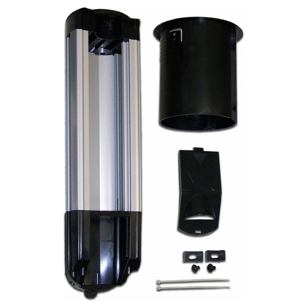 Изображение товара Миниколонна в стол LANMASTER Mosaic 6 модулей круглая алюминий серый