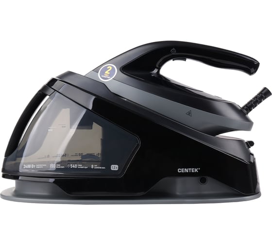 Изображение товара Парогенератор Centek, 2400Вт, 8Бар, 1,2/150 г/мин, автоотключен, керамич покрытие, самоочистка CT-2306