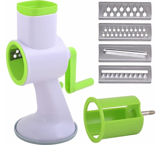 Изображение товара Роторная терка МУЛЬТИДОМ 4 насадки VL53-159