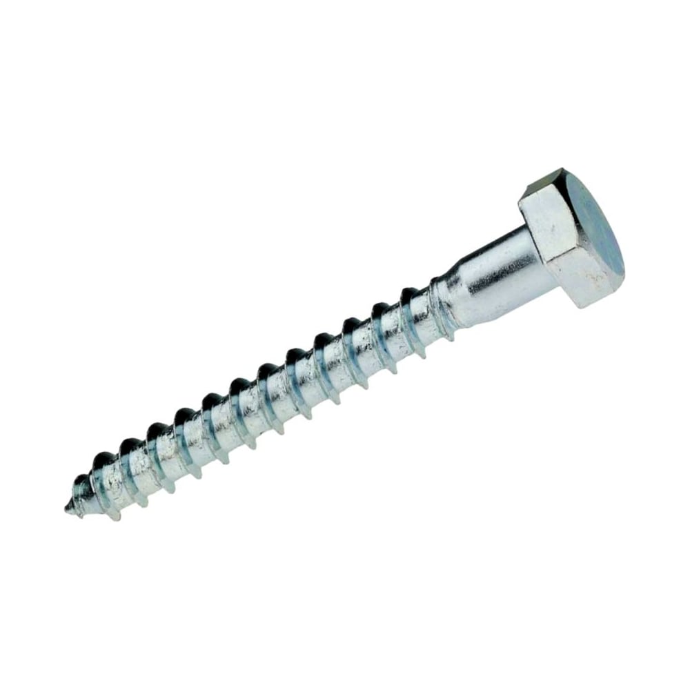 Изображение товара Шуруп DIN 571 d8×30 Zn, 200 шт, М8, шестигранная головка