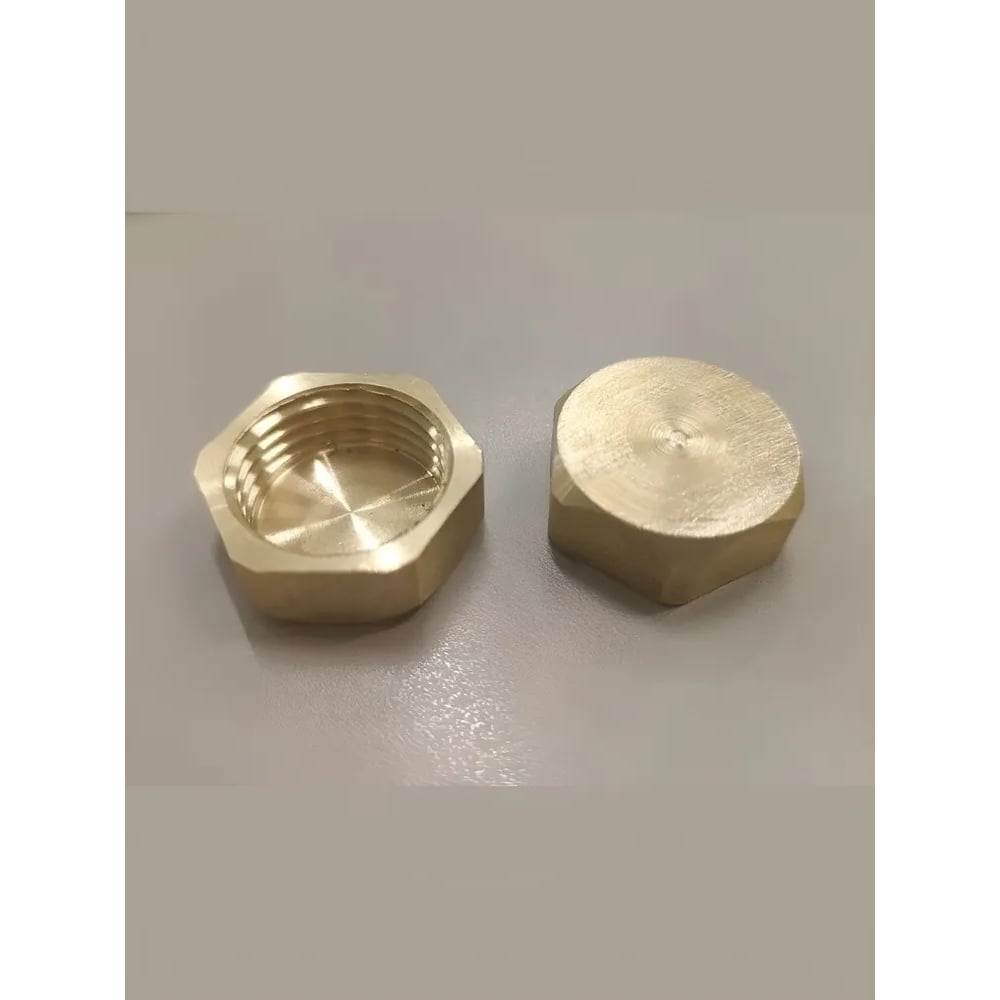 Изображение товара Заглушка латунная Апогей G1/2ВР (2 шт.) 331006