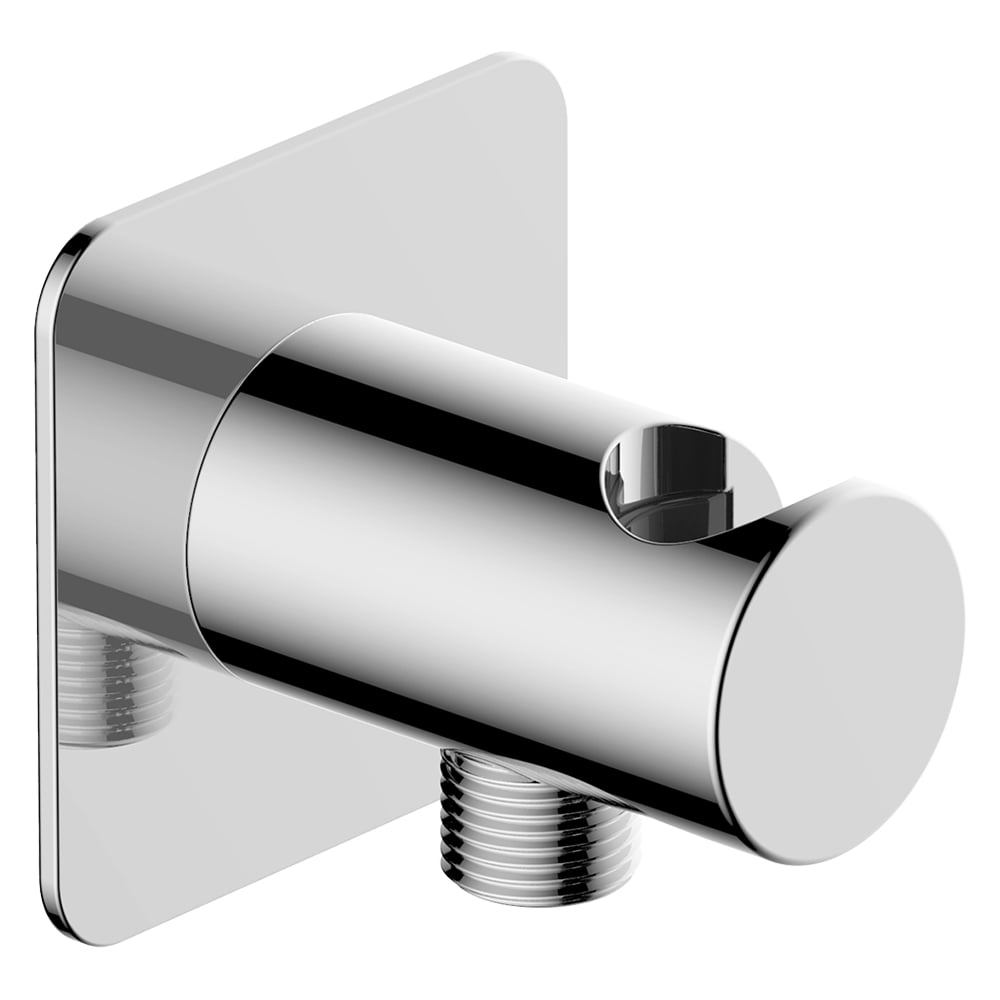 Изображение товара WasserKRAFT A271 держатель душа латунь хром квадратная розетка 1/2