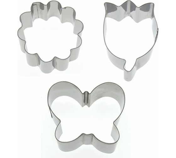 Изображение товара Набор кулинарных форм МУЛЬТИДОМ Весна 3 шт AN8-17