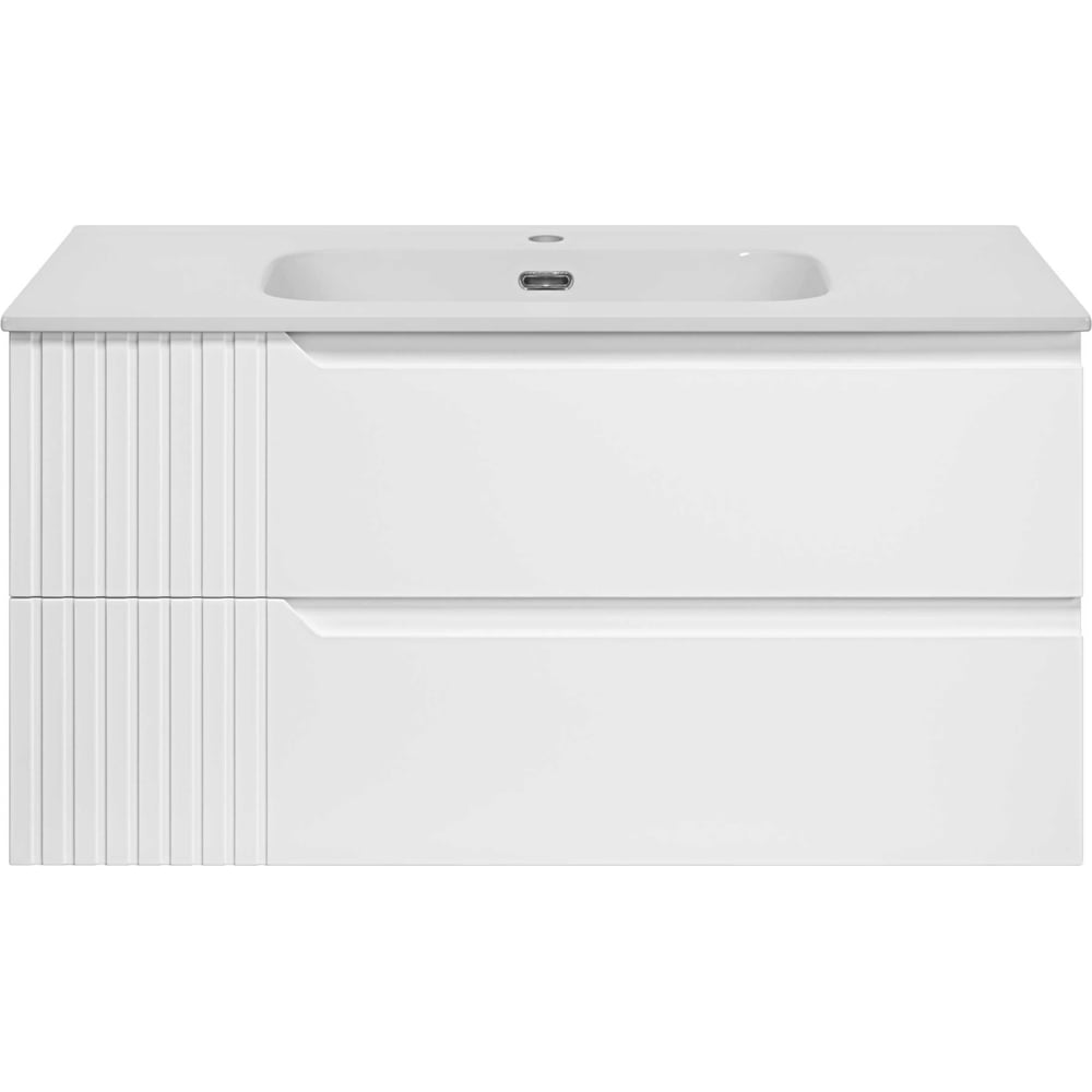 Изображение товара Tivolli 100 подвесная тумба умывальник Brevita белый 1000 мм