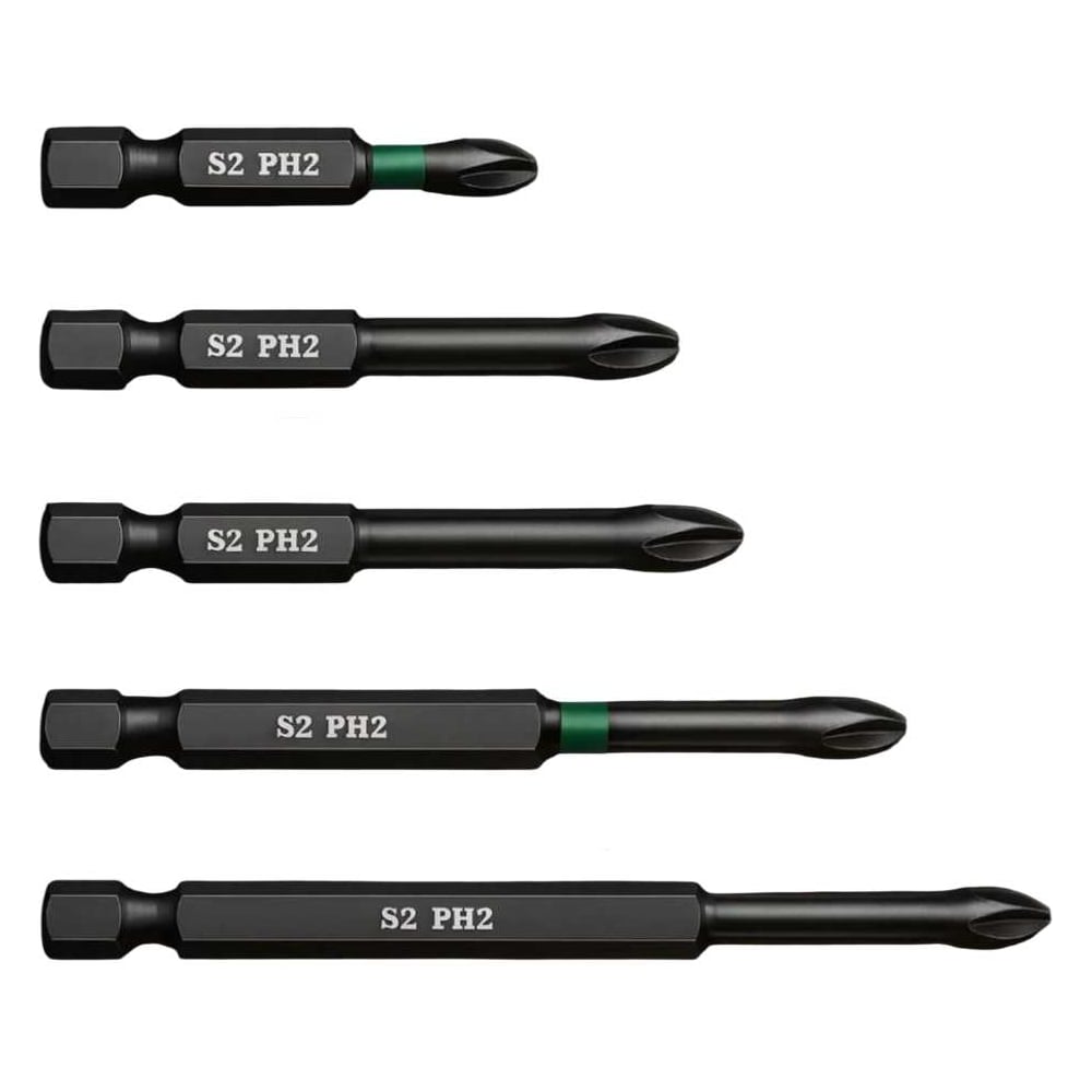 Изображение товара Набор торсионных бит для шуруповерта магнитные BestRoom Биты торсионные 5шт 50-150мм (112-566)