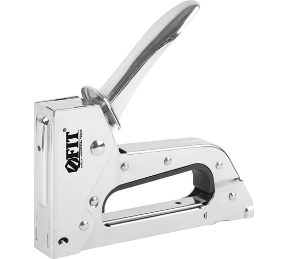 Изображение товара Степлер FIT для узких скоб тип 53 6-10 мм, рессорный механизм, металлический корпус 32110