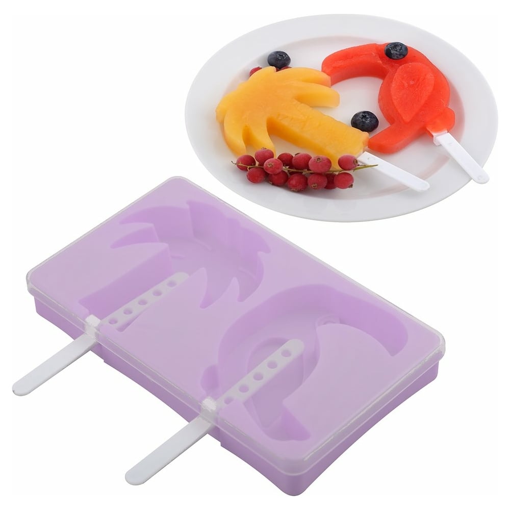 Изображение товара Форма для мороженого МУЛЬТИДОМ Тропики 3 цвета YM80-358