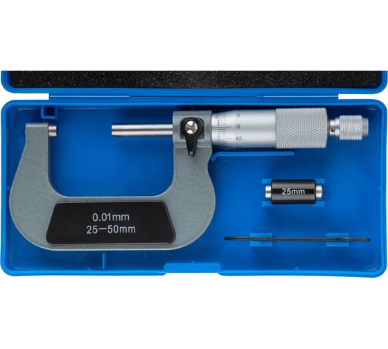 Изображение товара Микрометр наружный FIT 25 - 50 мм/ 0,01 мм 19910