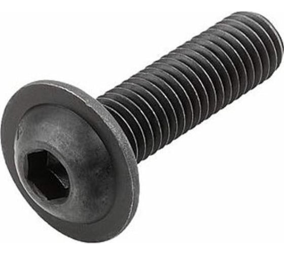 Изображение товара Винт ОПМ ISO 7380-2 М5х16 010.9 black flZnnc-480h 100 шт УТ000144338