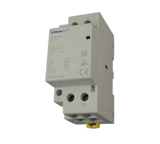 Изображение товара Контактор модульный ELCOMTECH MCON21B-32-11-230AC 32A 1NO 1NC 230VAC 2х модуль УТ-00038998