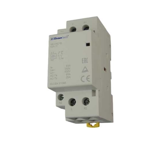 Изображение товара Контактор модульный ELCOMTECH MCON21B-63-11-230AC 63A 1NO 1NC 230VAC 2х модуль УТ-00039000