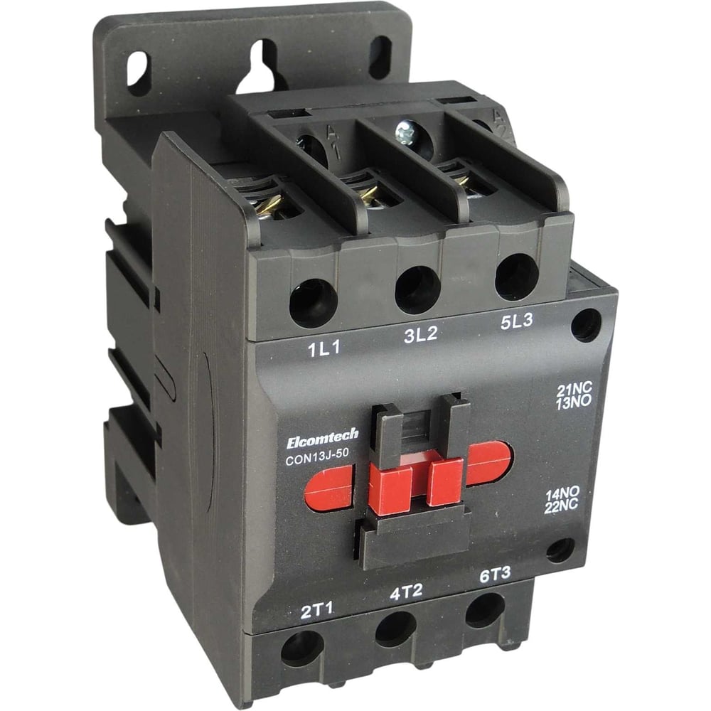 Изображение товара Контактор накладной ELCOMTECH CON13J-50-3011-220AC 50A 1NO 1NC 220VAC УТ-00033974 Изображение товара Контактор накладной ELCOMTECH CON13J-50-3011-220AC 50A 1NO 1NC 220VAC УТ-00033974