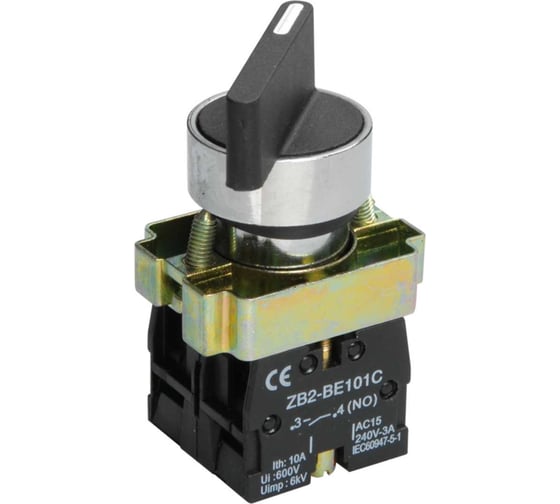 Изображение товара Переключатель IEK LAY5-BJ33 I-0-II длинная ручка 2NO BSW70-BJ-3-K02