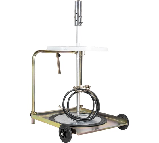 Изображение товара Солидолонагнетатель пневматический Unilube с тележкой для бочек 180/220 кг UG7200