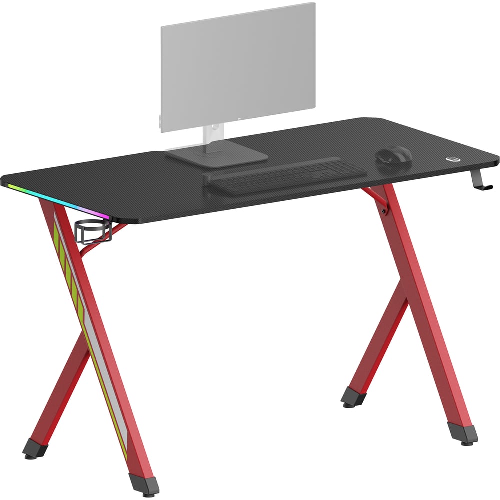 Изображение товара Стол игрового назначения UNITEKI ST215RGBGL с подсветкой RGB