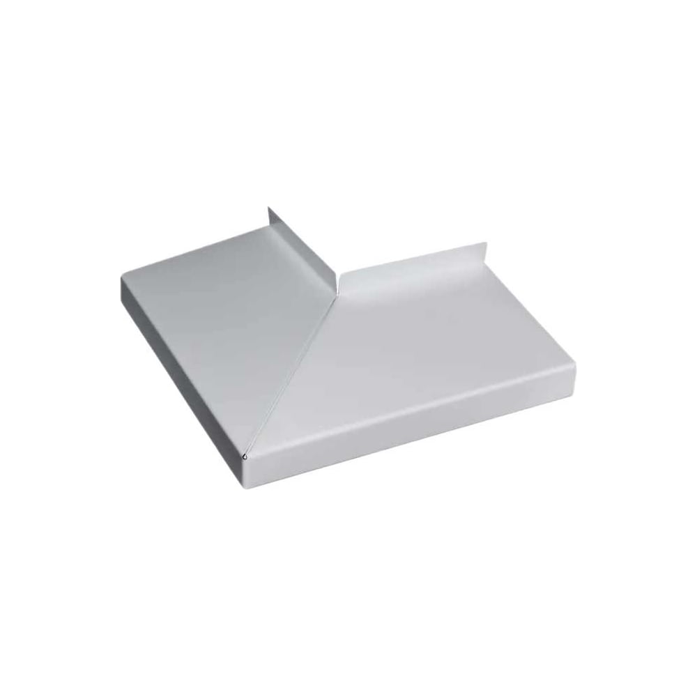 Изображение товара Угол для отлива наружный ПРОФМЕТСТИЛЬ белый 9003, полка 50 мм Арт. 1250